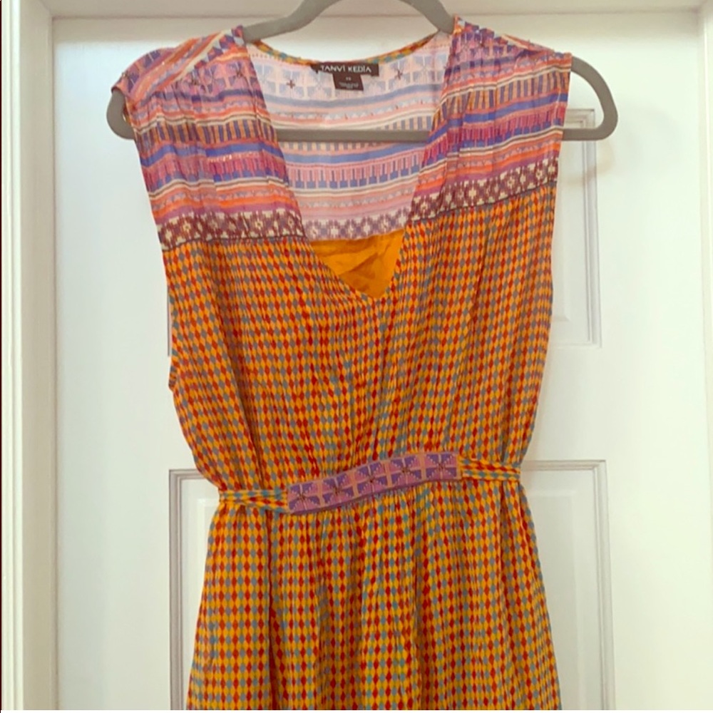 Tanvi Kedia Colorful Maxi Size 12 Anthropologie